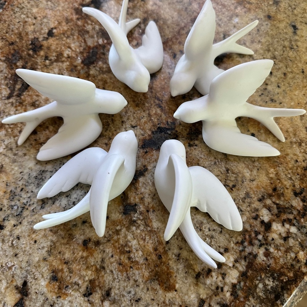 Ceramic birds
